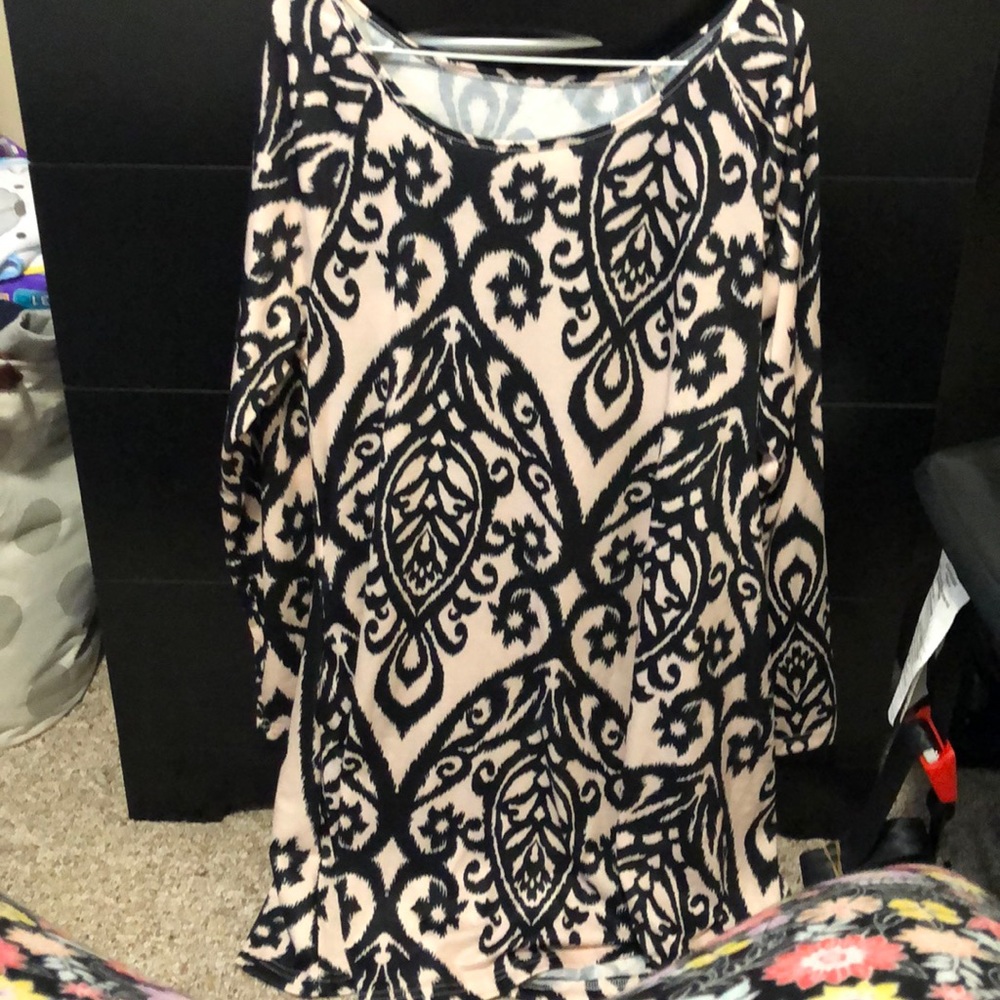 Stylish patterned dress